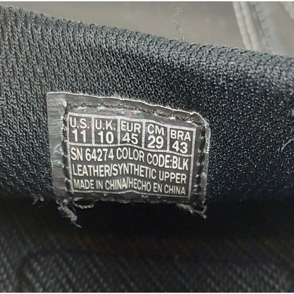 Skechers Men Size 11 Diameter-Nerves Black Leather Slip-On Driving Loafers 64274 - Picture 7 of 7